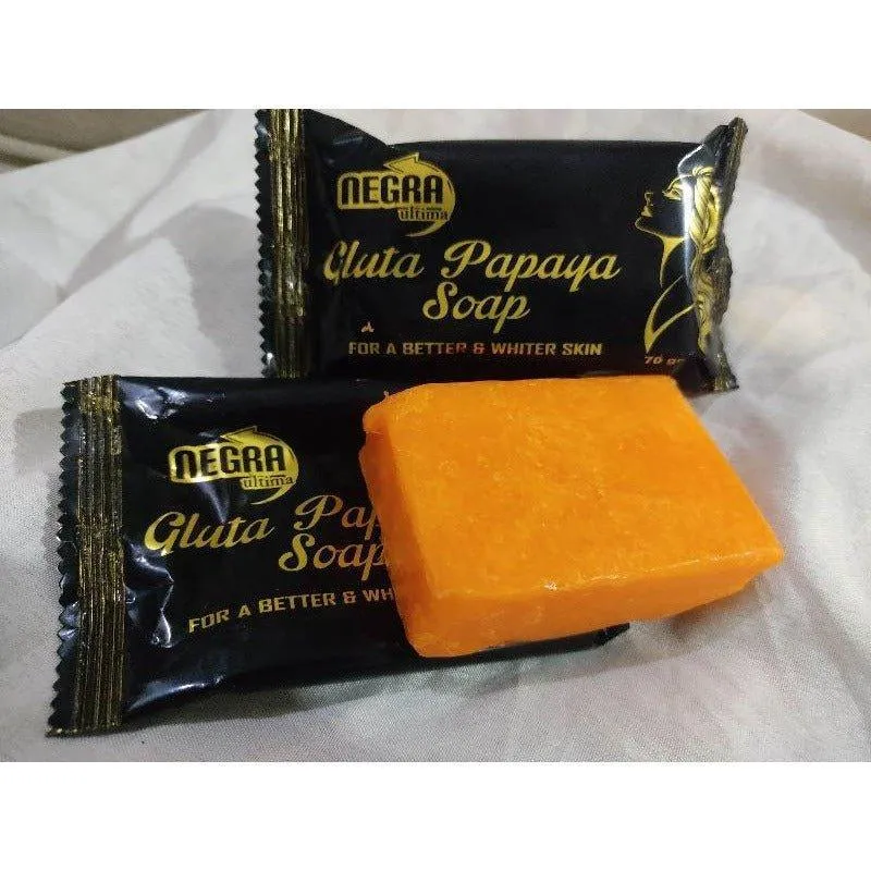Negra Ultima Gluta Papaya Soap - 70g