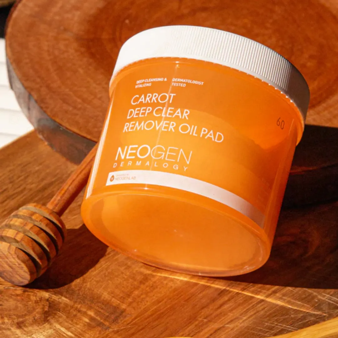 NEOGEN Carrot Deep Clear Remover Oil Pad 60sheet