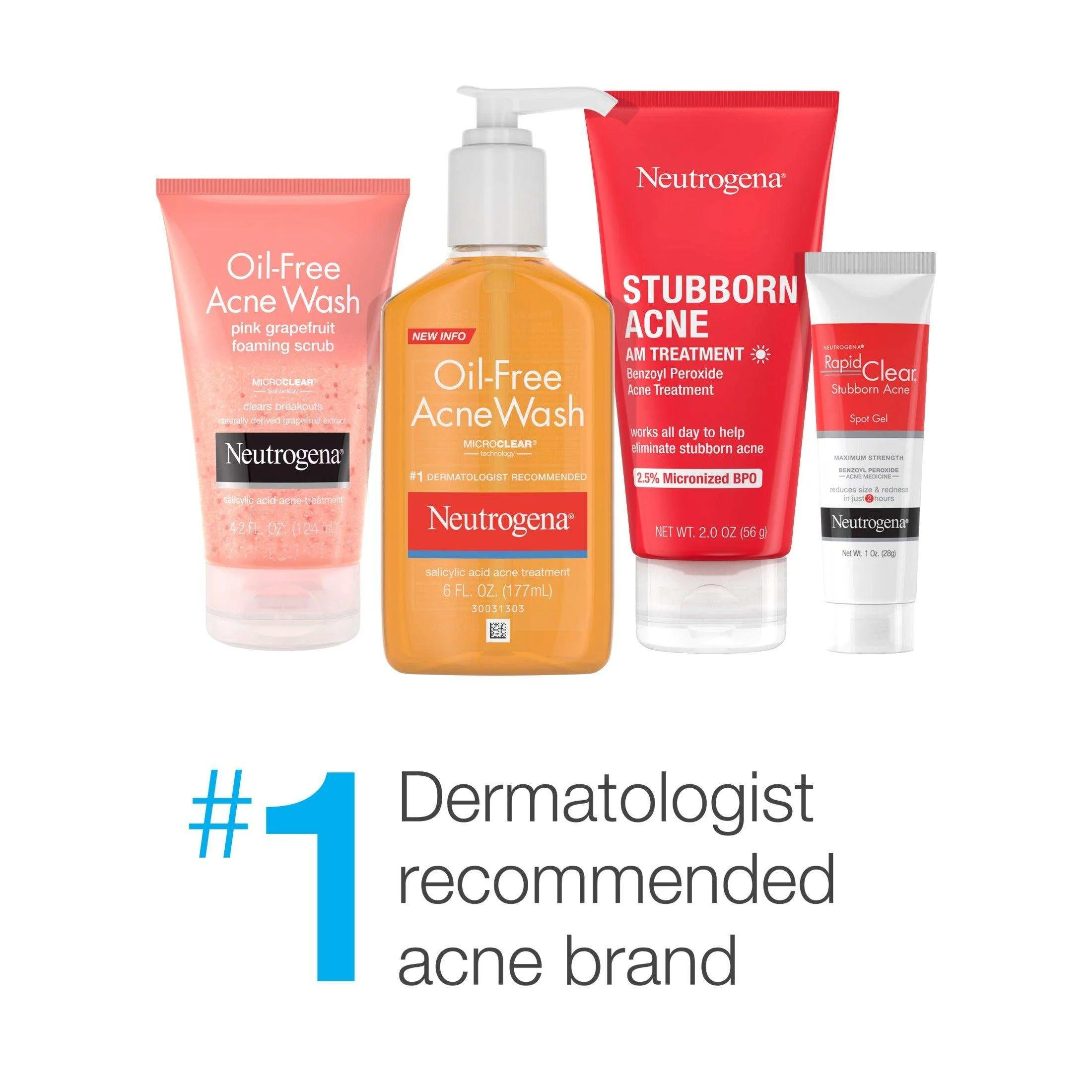 Neutrogena Body Clear Oil-Free Acne Body Wash - 8.5 fl oz