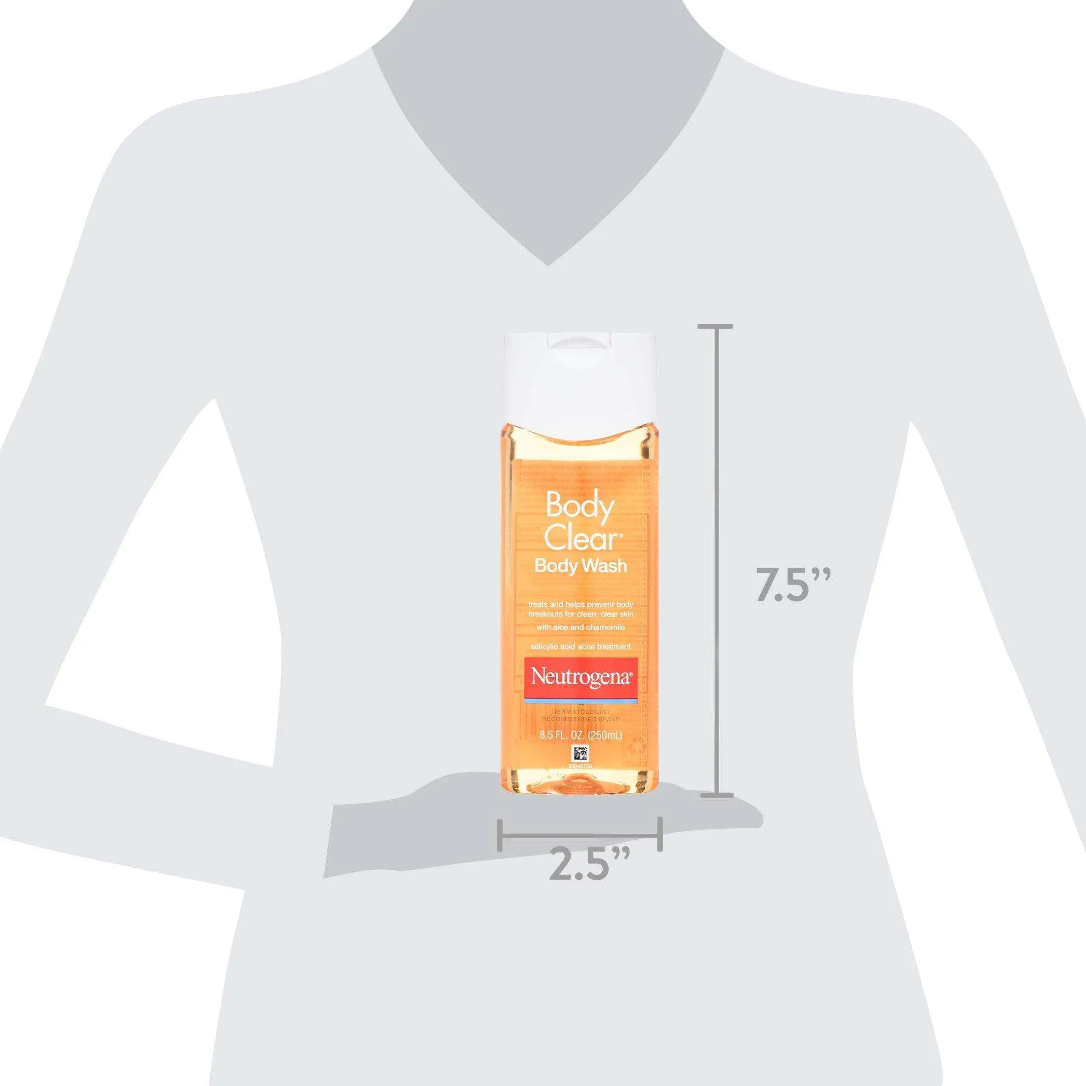 Neutrogena Body Clear Oil-Free Acne Body Wash - 8.5 fl oz