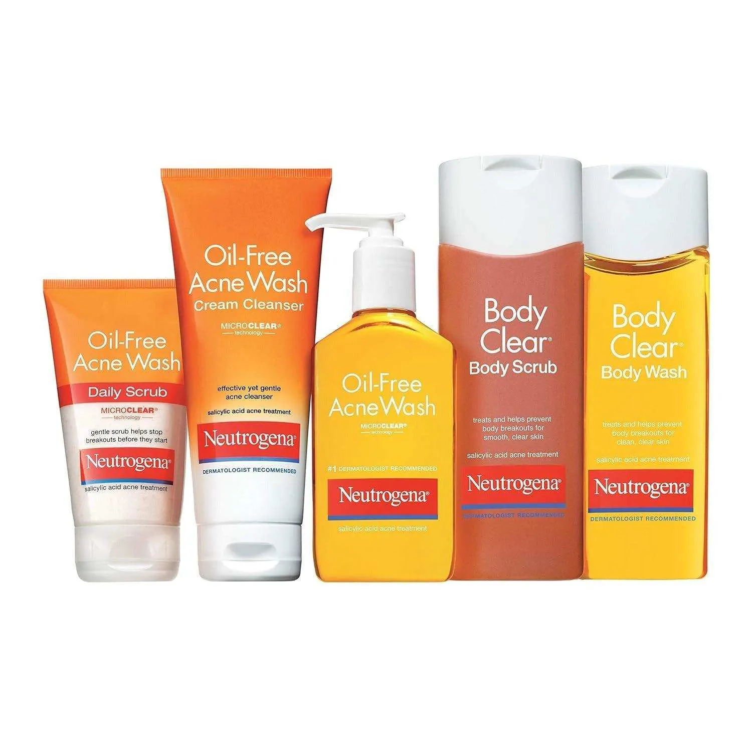 Neutrogena Body Clear Oil-Free Acne Body Wash - 8.5 fl oz