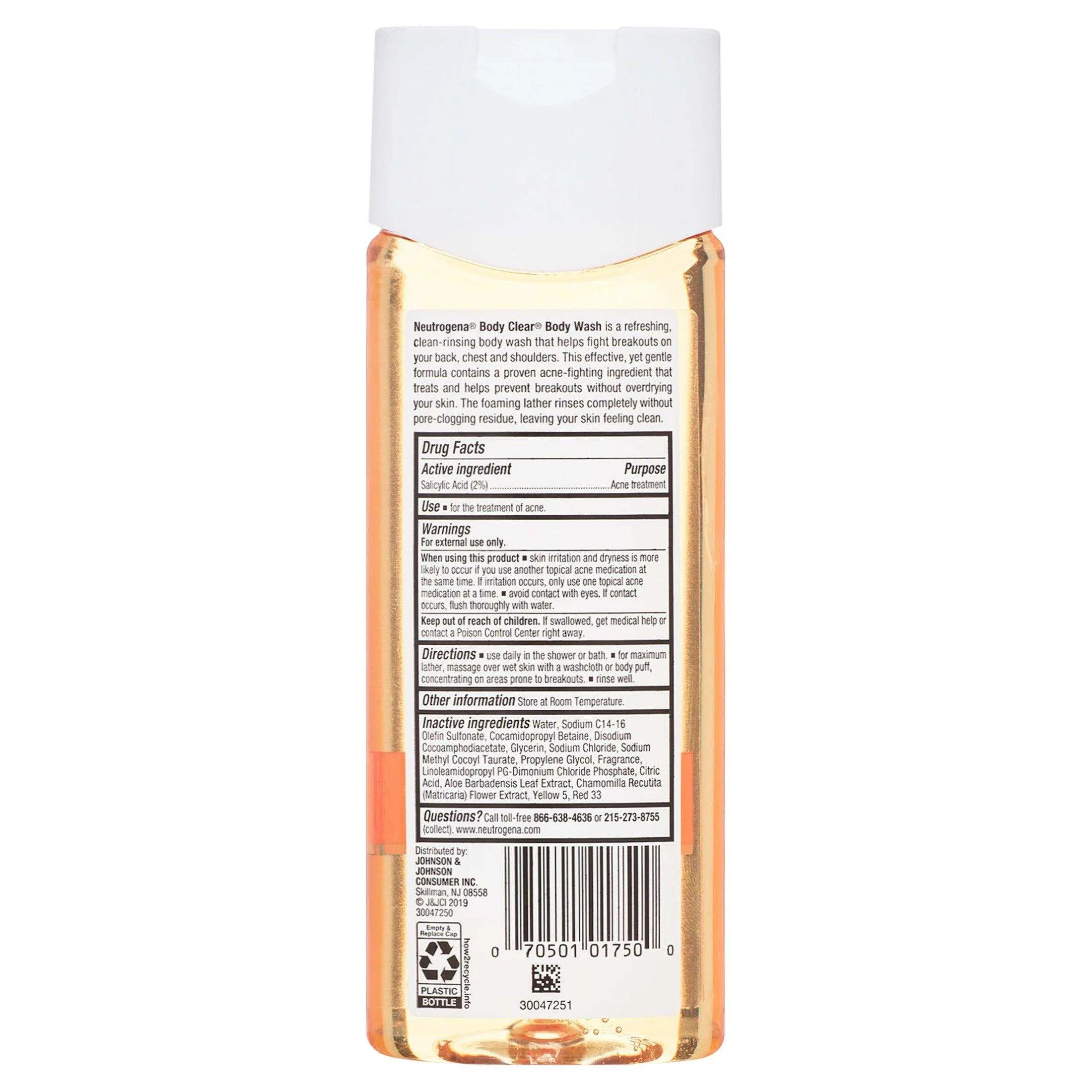 Neutrogena Body Clear Oil-Free Acne Body Wash - 8.5 fl oz