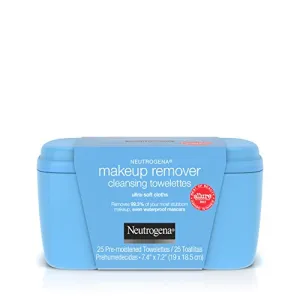 Neutrogena Makeup Remover Cleansing Towelettes, Refill Pack, 25 Count