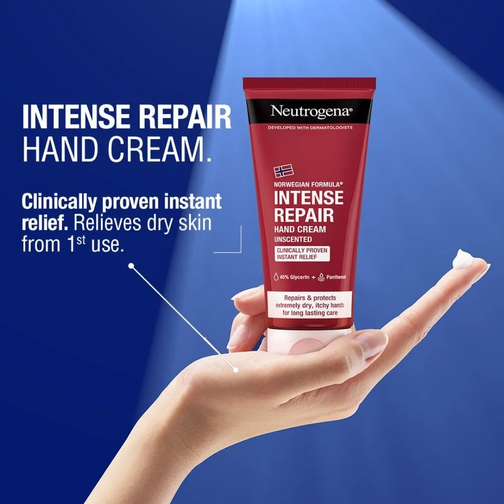 Neutrogena Norweigian Formula Intense Repair Hand Cream Unscented 100ml