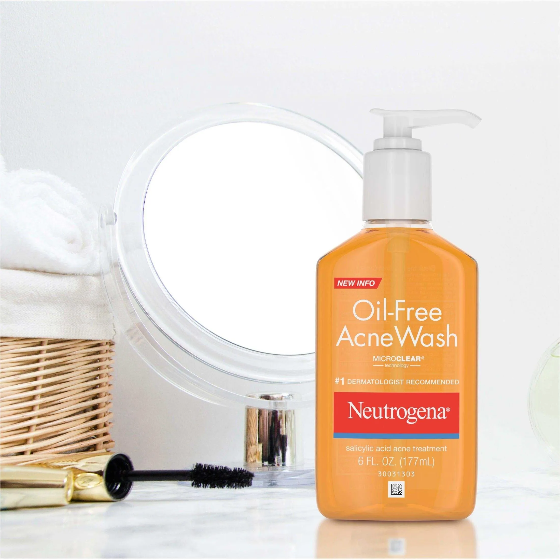 Neutrogena Oil-Free Acne Wash with Salicylic Acid - 6 fl oz
