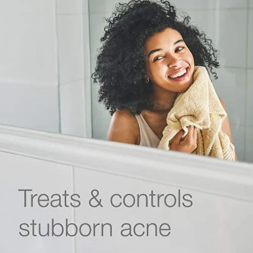 Neutrogena Rapid Clear Stubborn Acne Spot Treatment Gel with Maximum Strength 5% Benzoyl Peroxide Acne Treatment Medication for Acne Prone Skin Care, 28g