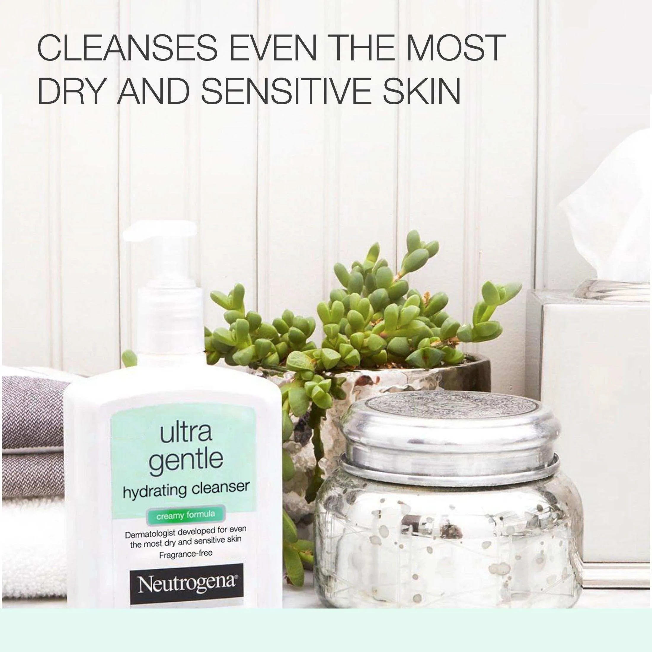 Neutrogena Ultra Gentle Hydrating Creamy Facial Cleanser - 12 Fl Oz