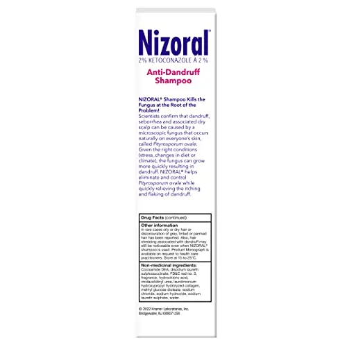 Nizoral Anti-dandruff and Itchy Scalp Shampoo, 325ml