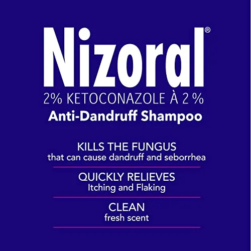 Nizoral Anti-dandruff and Itchy Scalp Shampoo, 325ml
