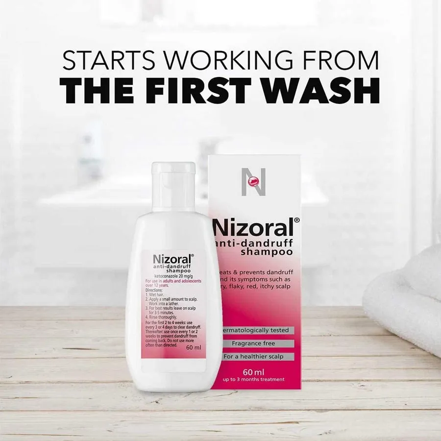 Nizoral Anti-Dandruff Shampoo 60ml
