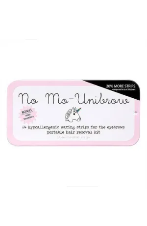 No Mo-Unibrow Portable Brow Wax Kit, 24 Strips