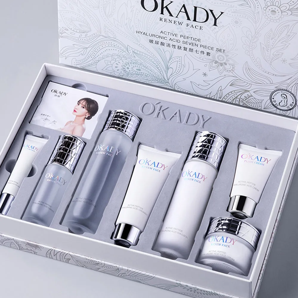 Okady - Hyaluronic acid   active peptide skin care set
