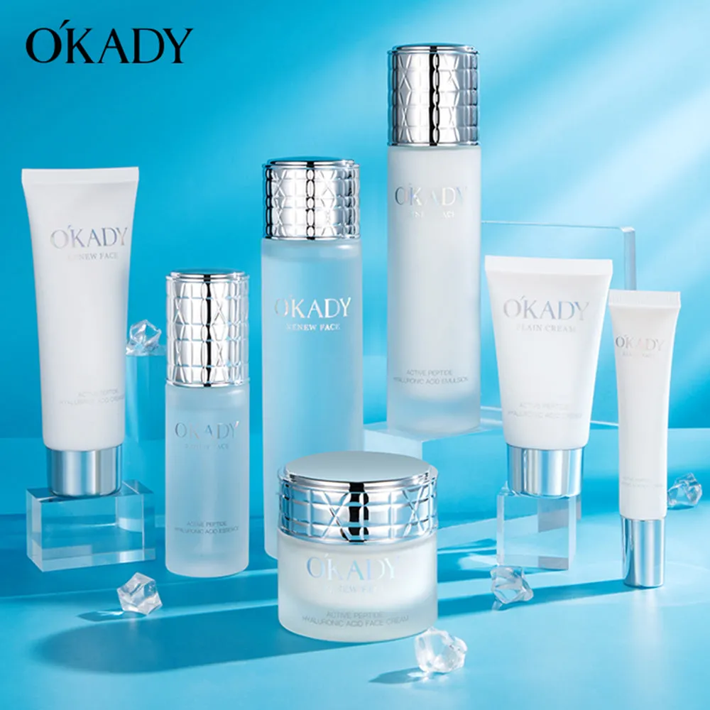 Okady - Hyaluronic acid   active peptide skin care set