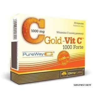 OLIMP Gold-Vit C 1000mg Forte x 30 capsules a dietary supplement containing vitamin C