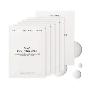 [ONE THING] Cica Soothing Mask 25ml*5EA