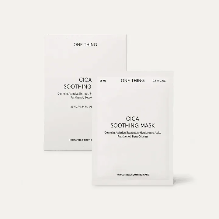 [ONE THING] Cica Soothing Mask 25ml*5EA