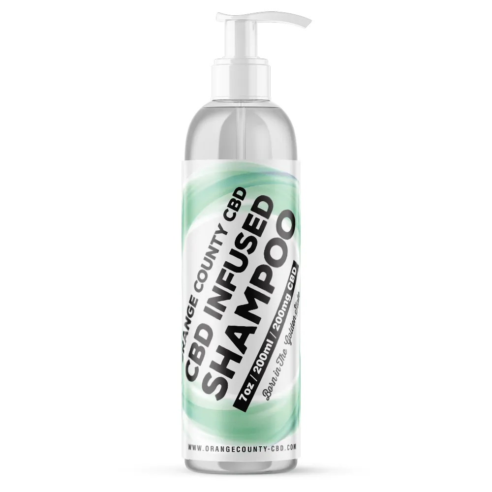 Orange County - 200mg CBD Infused Coconut Shampoo