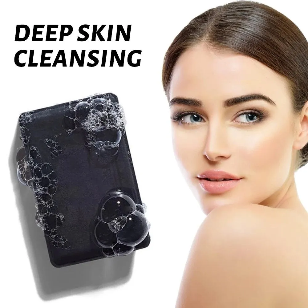Organic African Black Soap Deep Cleaning Anti-Aging Repair 120g