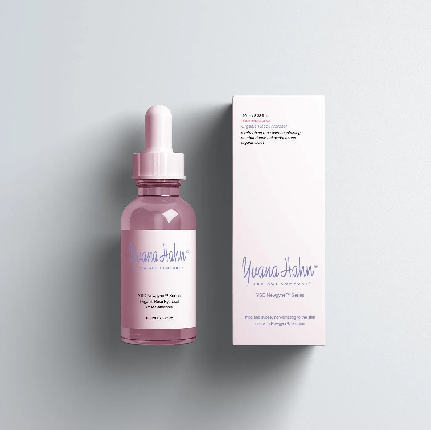 Organic Rose Hydrosol, Rosa Damascena 100ml