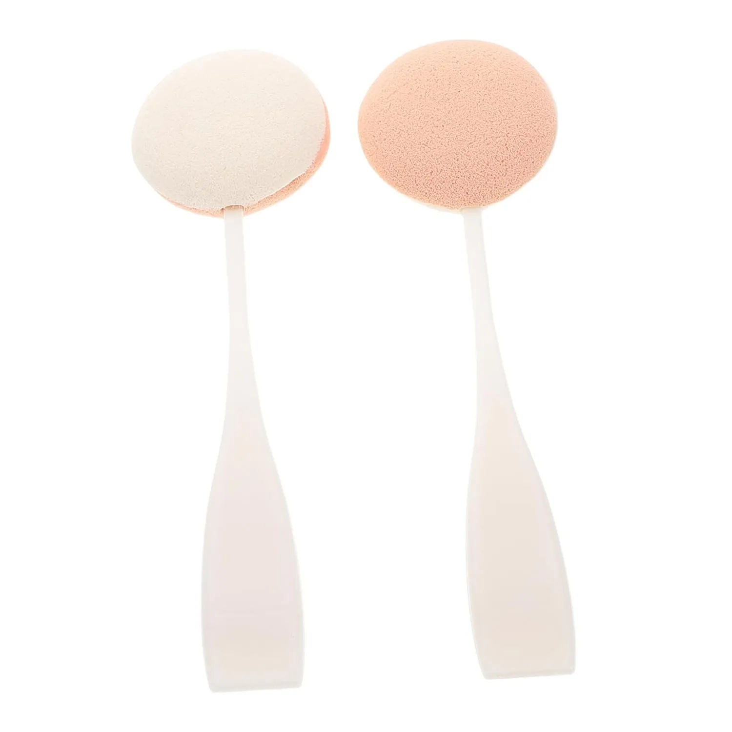 PartyKindom 8pcs Dual Sided Makeup Sponges Puff Applicators for Foundation Powder and Toner for Skincare and Hydration Sticks Easy to Clean and Replace