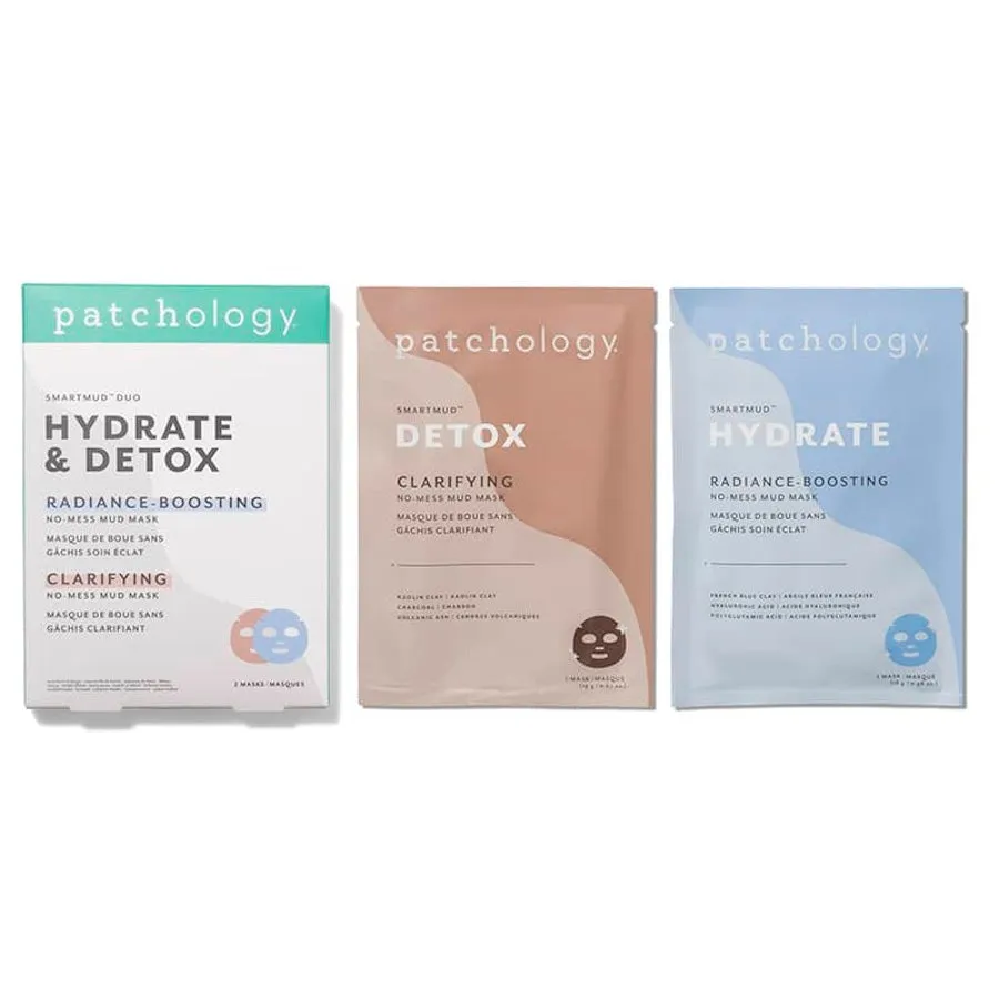 Patchology SmartMud Mask Duo - Detox   Hydrate
