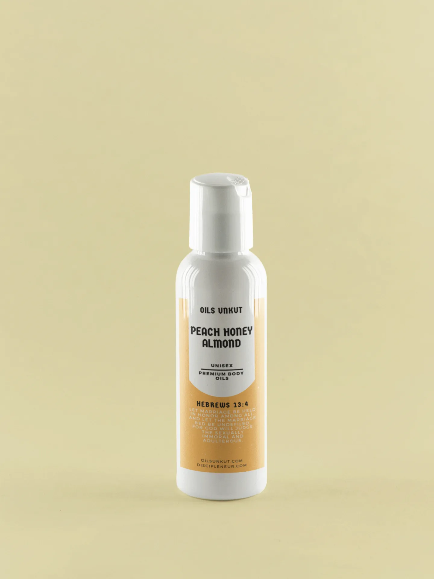 Peach Honey Almond Scented Body Lotion (Unisex)