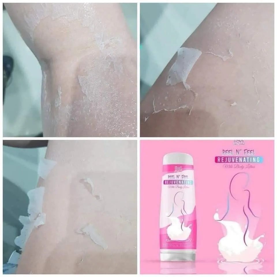 Peel N Feel Rejuvenating Milk Body Lotion ( peeling lotion )