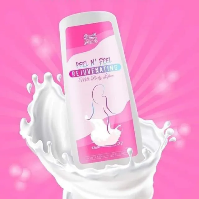 Peel N Feel Rejuvenating Milk Body Lotion ( peeling lotion )