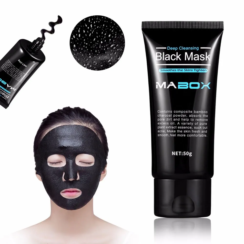 Peel Off Bamboo Charcoal Purifying Blackhead Remover Deep Cleansing Mask