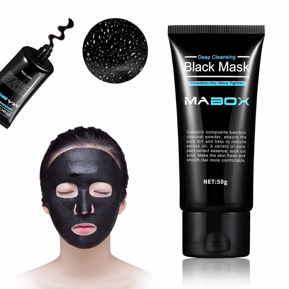Peel Off Bamboo Charcoal Purifying Blackhead Remover Deep Cleansing Mask