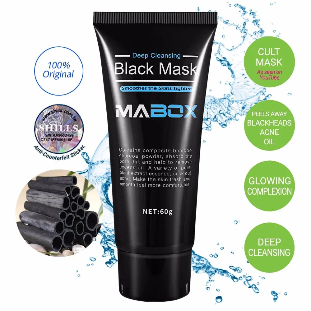 Peel Off Bamboo Charcoal Purifying Blackhead Remover Deep Cleansing Mask