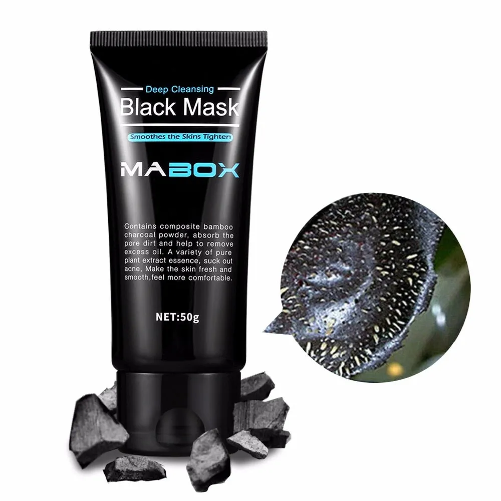 Peel Off Bamboo Charcoal Purifying Blackhead Remover Deep Cleansing Mask
