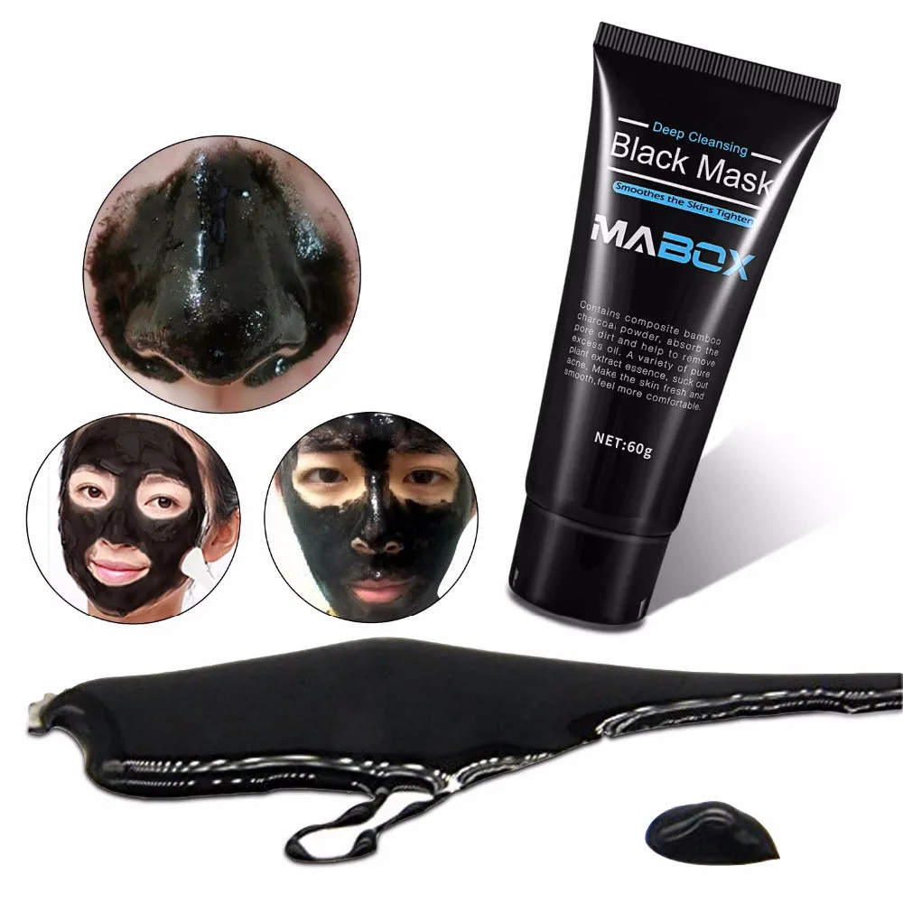 Peel Off Bamboo Charcoal Purifying Blackhead Remover Deep Cleansing Mask