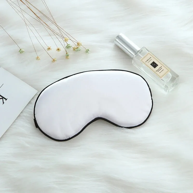 Personalised Satin Eye Masks for Blissful Sleep! Elevate Your Nighttime Routine with Customised Comfort and Style. Order Now for a Dreamy Night's Rest!