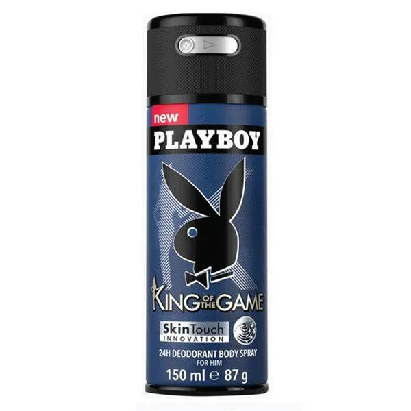 PLAYBOY BODY SPRAY KNG OF THE GAME 150ML