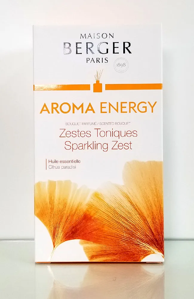 Pre-Filled Reed Diffuser ~ Aroma Energy