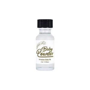 Premium Body Oil - Baby Powder (0.5 Fl Oz / 15 ml)
