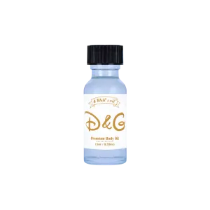 Premium Body Oil - Inspired by D&G (0.5 Fl Oz / 15 ml)