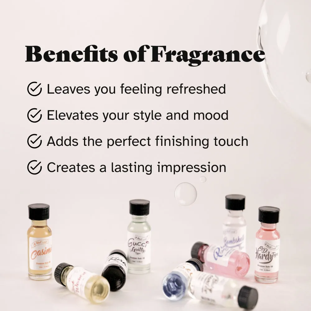 Premium Body Oil - Inspired by Kim Kardashian (0.5 Fl Oz / 15 ml)