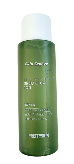 Prettyskin The Pure Jeju Cica 100  Facial Toner