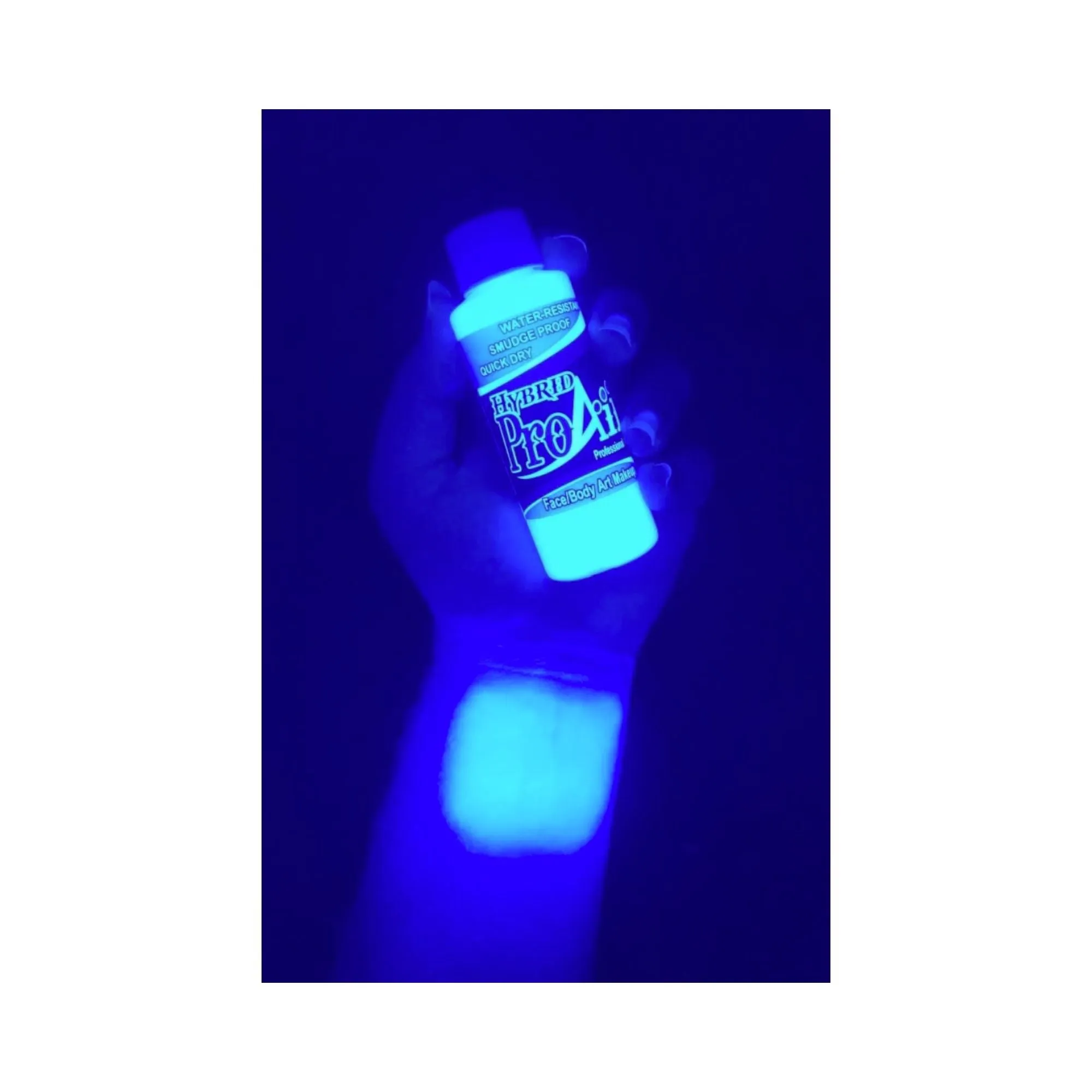 ProAiir Hybrid Waterproof Makeup Fluorescent Blacklight Colors 4oz