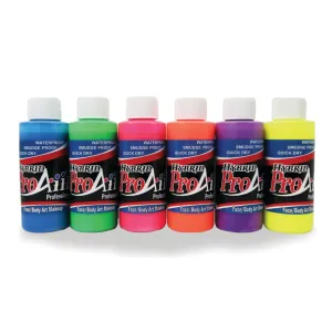 ProAiir Hybrid Waterproof Makeup Fluorescent Blacklight Colors 4oz