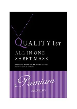 Quality First All-in-one Premium Ex Face Mask 3 Sheets