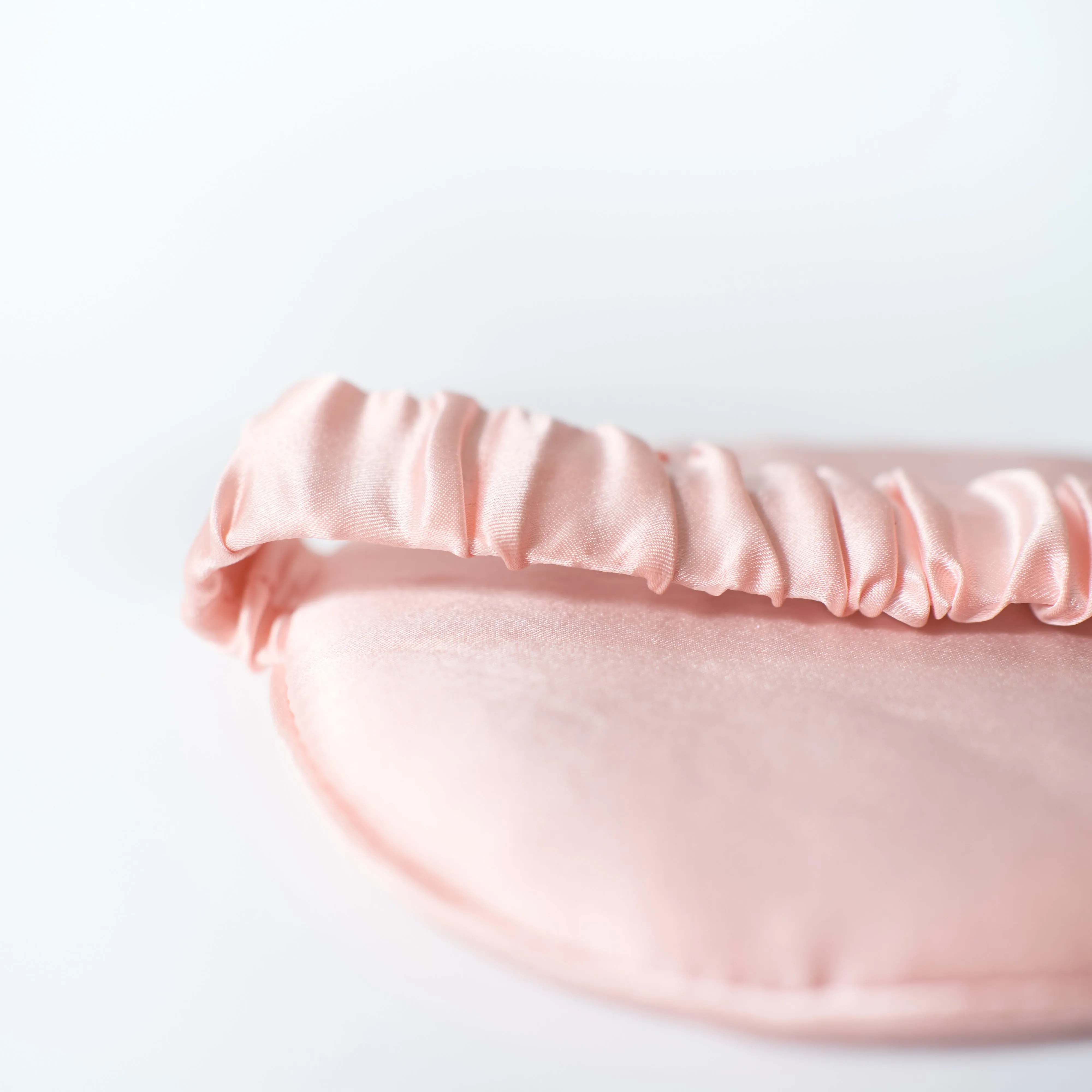 "Love Heart" Silk Sleep Eye Mask - Pink