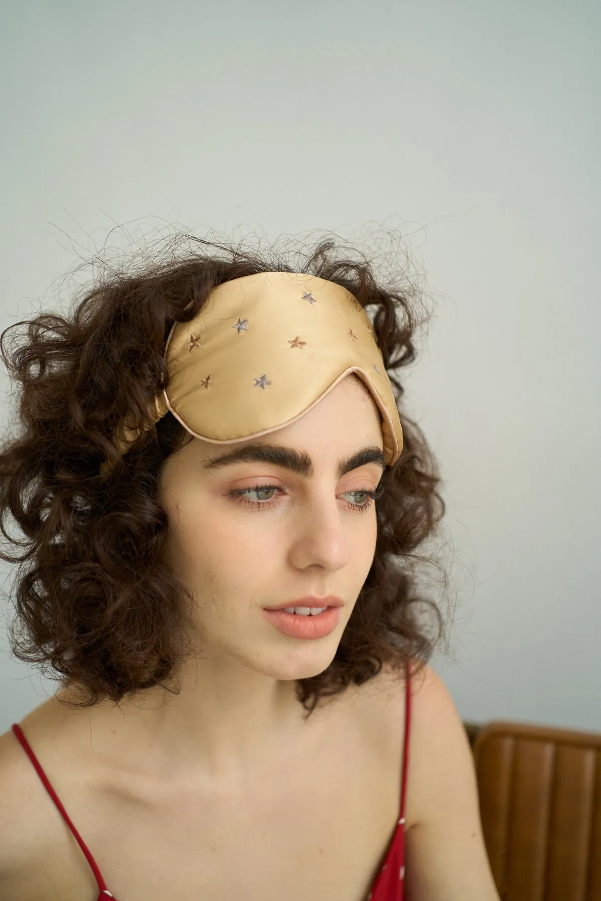 "Starry Night" Silk Sleep Eye Mask