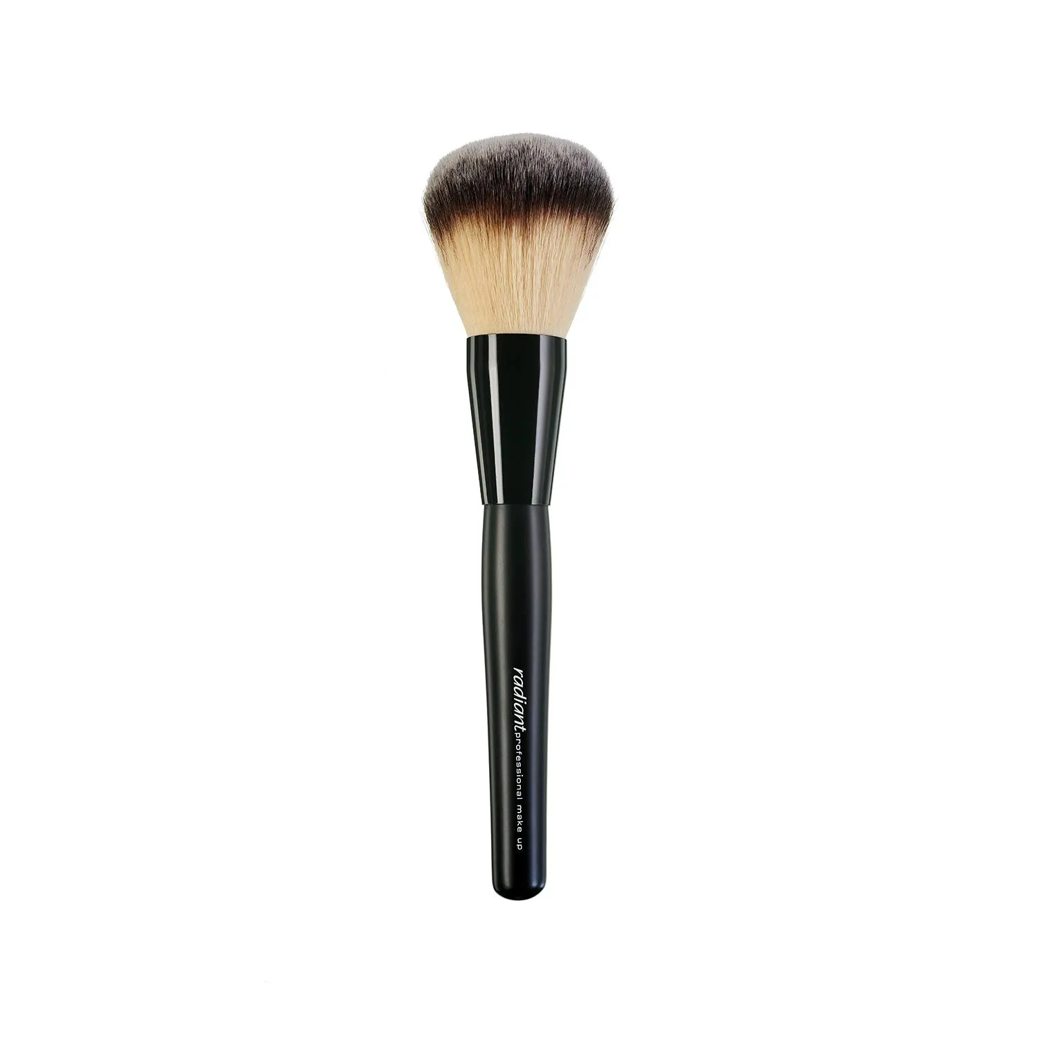 Radiant Professional Powder Brush  Facial Powder Brush With Thick Natural Bristles - Professional Ultra Soft Face Brush For Pressed & Looses Powders Blush & Bronzer Powder Brush For All Skin Types