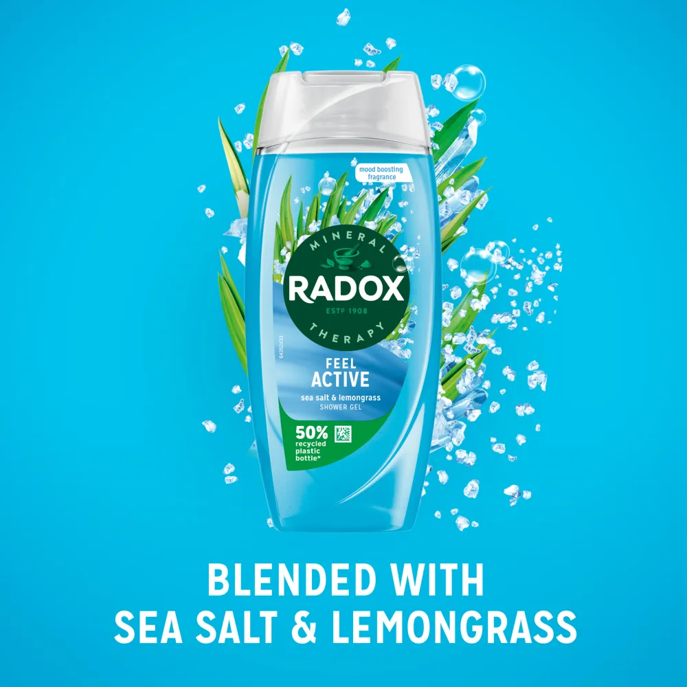 Radox Shower Gel Feel Active 225ml