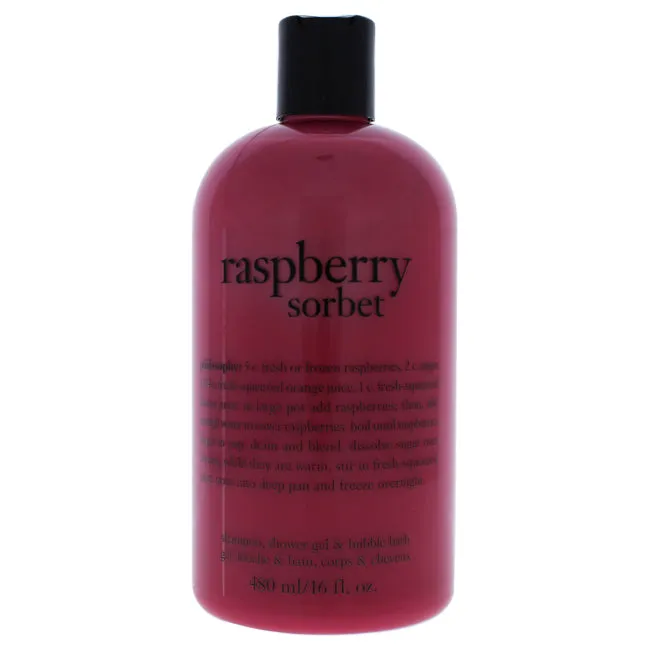 Raspberry Sorbet Shampoo, Bath & Shower Gel