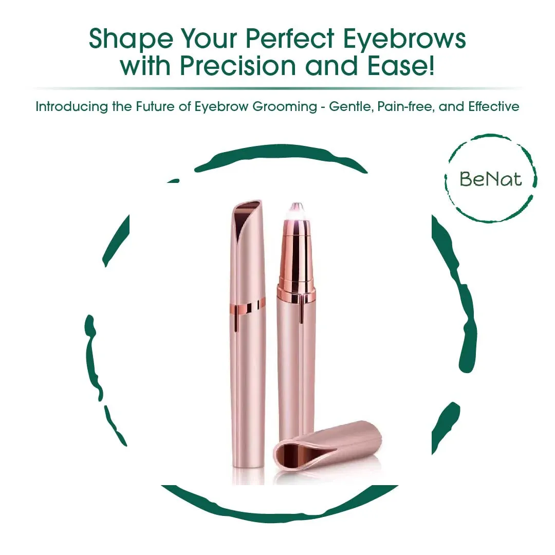 Rechargeable Facial   Eyebrow Hair Removers Set -2 Pack