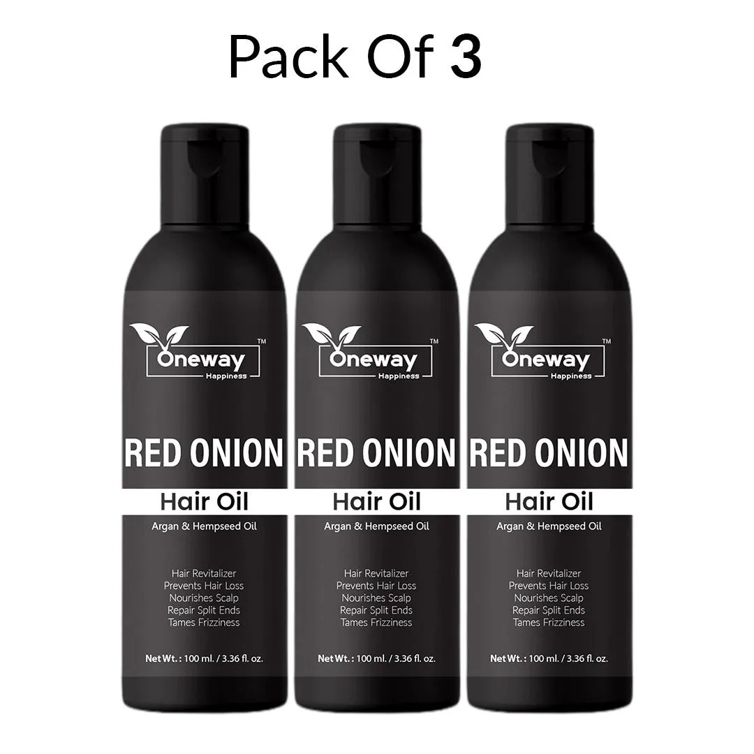 Red Onion Hair oil (Pack of 3)